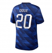 Frankrike Desire Doue #20 Replika Hemmatröja VM 2026 Kortärmad