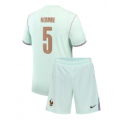 Frankrike Jules Kounde #5 Replika Bortatröja Barn VM 2026 Kortärmad (+ byxor)