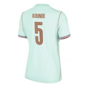Frankrike Jules Kounde #5 Replika Bortatröja Dam VM 2026 Kortärmad