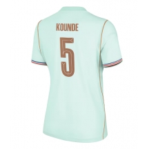 Frankrike Jules Kounde #5 Replika Bortatröja Dam VM 2026 Kortärmad