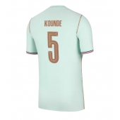 Frankrike Jules Kounde #5 Replika Bortatröja VM 2026 Kortärmad