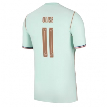 Frankrike Michael Olise #11 Replika Bortatröja VM 2026 Kortärmad