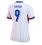 Frankrike Olivier Giroud #9 Replika Bortatröja Dam EM 2024 Kortärmad