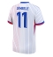 Frankrike Ousmane Dembele #11 Replika Bortatröja EM 2024 Kortärmad