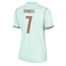 Frankrike Ousmane Dembele #7 Replika Bortatröja Dam VM 2026 Kortärmad