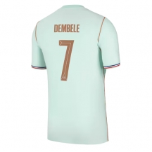 Frankrike Ousmane Dembele #7 Replika Bortatröja VM 2026 Kortärmad