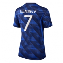 Frankrike Ousmane Dembele #7 Replika Hemmatröja Dam VM 2026 Kortärmad
