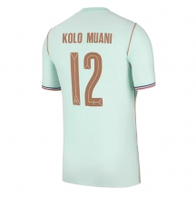 Frankrike Randal Kolo Muani #12 Replika Bortatröja VM 2026 Kortärmad