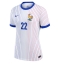 Frankrike Theo Hernandez #22 Replika Bortatröja Dam EM 2024 Kortärmad