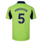 Fulham Joachim Andersen #5 Replika Bortatröja 2025-26 Kortärmad