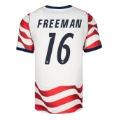 Förenta stater Alex Freeman #16 Replika Hemmatröja VM 2026 Kortärmad