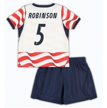 Förenta stater Antonee Robinson #5 Replika Hemmatröja Barn VM 2026 Kortärmad (+ byxor)