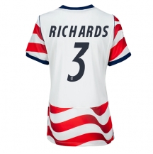 Förenta stater Chris Richards #3 Replika Hemmatröja Dam VM 2026 Kortärmad