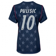 Förenta stater Christian Pulisic #10 Replika Bortatröja Dam VM 2026 Kortärmad