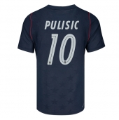 Förenta stater Christian Pulisic #10 Replika Bortatröja VM 2026 Kortärmad