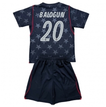 Förenta stater Folarin Balogun #20 Replika Bortatröja Barn VM 2026 Kortärmad (+ byxor)