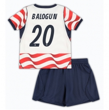 Förenta stater Folarin Balogun #20 Replika Hemmatröja Barn VM 2026 Kortärmad (+ byxor)