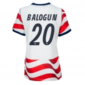 Förenta stater Folarin Balogun #20 Replika Hemmatröja Dam VM 2026 Kortärmad