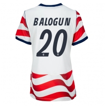 Förenta stater Folarin Balogun #20 Replika Hemmatröja Dam VM 2026 Kortärmad