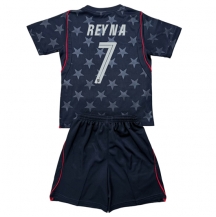 Förenta stater Giovanni Reyna #7 Replika Bortatröja Barn VM 2026 Kortärmad (+ byxor)