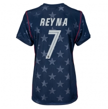 Förenta stater Giovanni Reyna #7 Replika Bortatröja Dam VM 2026 Kortärmad