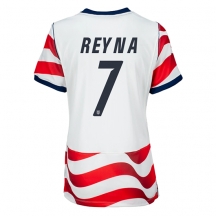Förenta stater Giovanni Reyna #7 Replika Hemmatröja Dam VM 2026 Kortärmad