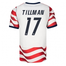 Förenta stater Malik Tillman #17 Replika Hemmatröja VM 2026 Kortärmad