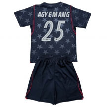 Förenta stater Patrick Agyemang #25 Replika Bortatröja Barn VM 2026 Kortärmad (+ byxor)