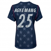 Förenta stater Patrick Agyemang #25 Replika Bortatröja Dam VM 2026 Kortärmad