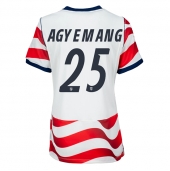 Förenta stater Patrick Agyemang #25 Replika Hemmatröja Dam VM 2026 Kortärmad