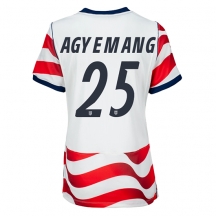 Förenta stater Patrick Agyemang #25 Replika Hemmatröja Dam VM 2026 Kortärmad