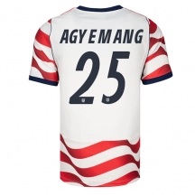 Förenta stater Patrick Agyemang #25 Replika Hemmatröja VM 2026 Kortärmad