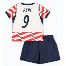 Förenta stater Ricardo Pepi #9 Replika Hemmatröja Barn VM 2026 Kortärmad (+ byxor)