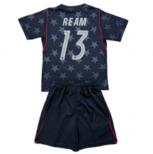 Förenta stater Tim Ream #13 Replika Bortatröja Barn VM 2026 Kortärmad (+ byxor)