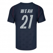 Förenta stater Timothy Weah #21 Replika Bortatröja VM 2026 Kortärmad
