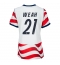 Förenta stater Timothy Weah #21 Replika Hemmatröja Dam VM 2026 Kortärmad