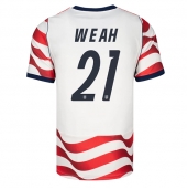 Förenta stater Timothy Weah #21 Replika Hemmatröja VM 2026 Kortärmad