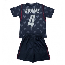 Förenta stater Tyler Adams #4 Replika Bortatröja Barn VM 2026 Kortärmad (+ byxor)