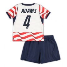 Förenta stater Tyler Adams #4 Replika Hemmatröja Barn VM 2026 Kortärmad (+ byxor)