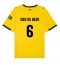 Girona Donny van de Beek #6 Replika Bortatröja 2025-26 Kortärmad