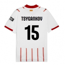 Girona Viktor Tsyhankov #15 Replika Hemmatröja 2025-26 Kortärmad