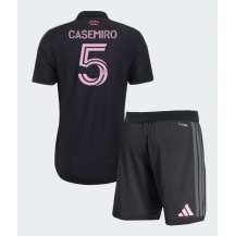 Inter Miami Casemiro #5 Replika Bortatröja Barn 2026-27 Kortärmad (+ byxor)