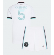 Inter Miami Casemiro #5 Replika Tredjetröja Barn 2026-27 Kortärmad (+ byxor)