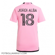 Inter Miami Jordi Alba #18 Replika Hemmatröja Dam 2024-25 Kortärmad