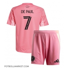 Inter Miami Rodrigo De Paul #7 Replika Hemmatröja Barn 2025-26 Kortärmad (+ byxor)