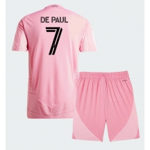 Inter Miami Rodrigo De Paul #7 Replika Hemmatröja Barn 2026-27 Kortärmad (+ byxor)