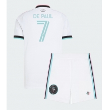 Inter Miami Rodrigo De Paul #7 Replika Tredjetröja Barn 2026-27 Kortärmad (+ byxor)