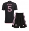 Inter Miami Sergio Busquets #5 Replika Bortatröja Barn 2024-25 Kortärmad (+ byxor)