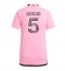 Inter Miami Sergio Busquets #5 Replika Hemmatröja Dam 2024-25 Kortärmad