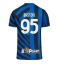 Inter Milan Alessandro Bastoni #95 Replika Hemmatröja 2024-25 Kortärmad